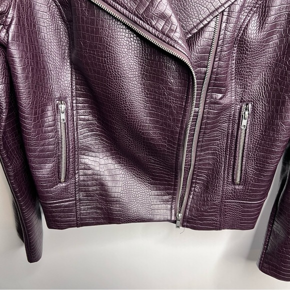 NWT BB Dakota by Steve Madden Bomber Jacket Purple XL - Picture 12 of 15